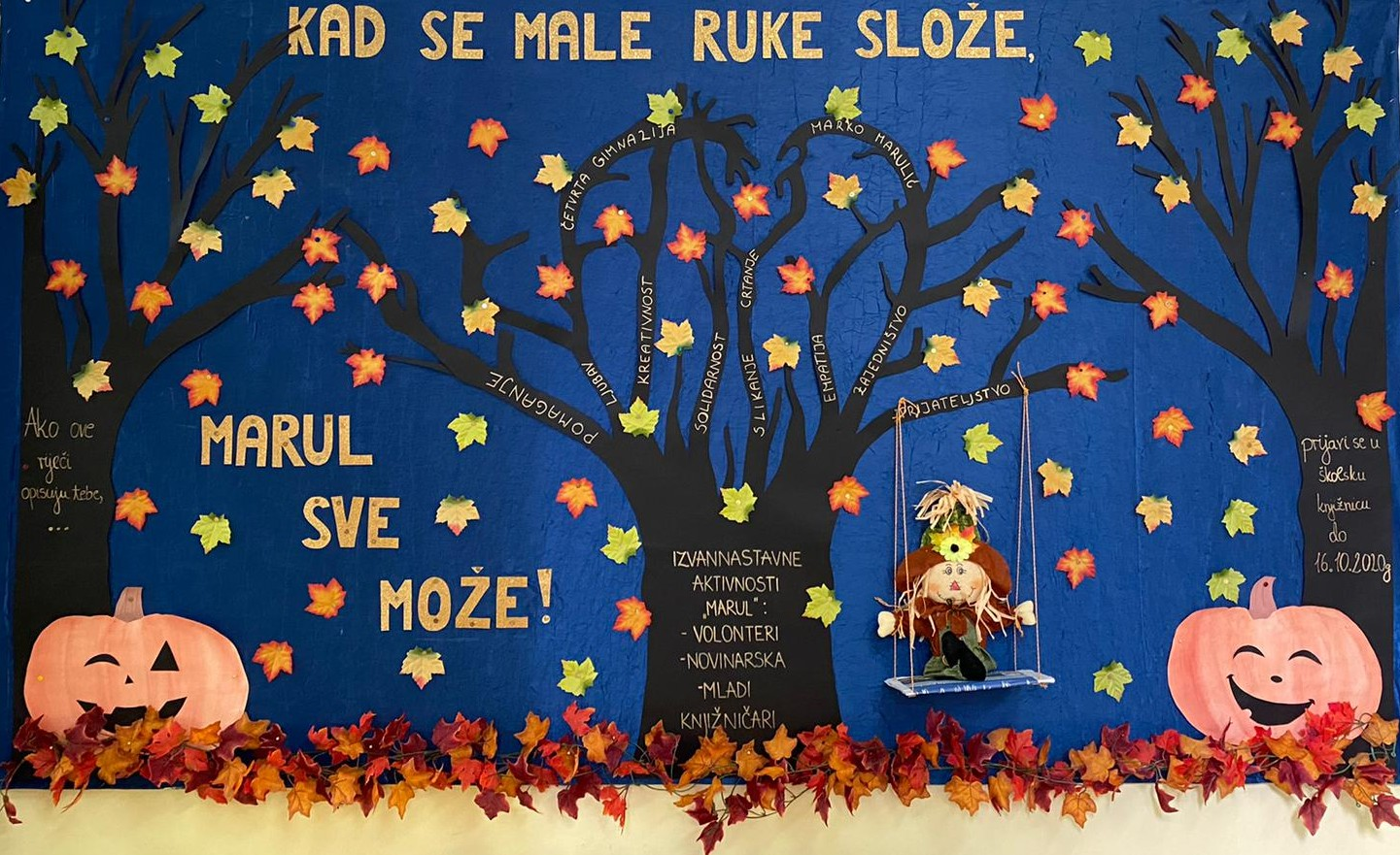 Kad se male ruke slože, Marul sve može
